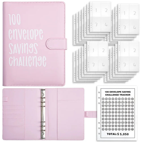 A6 Savings Challenge Budget Binder